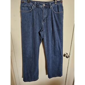 WORN Age Denim Men's Blue Jeans Size 35 X 30 Straight‎ Leg